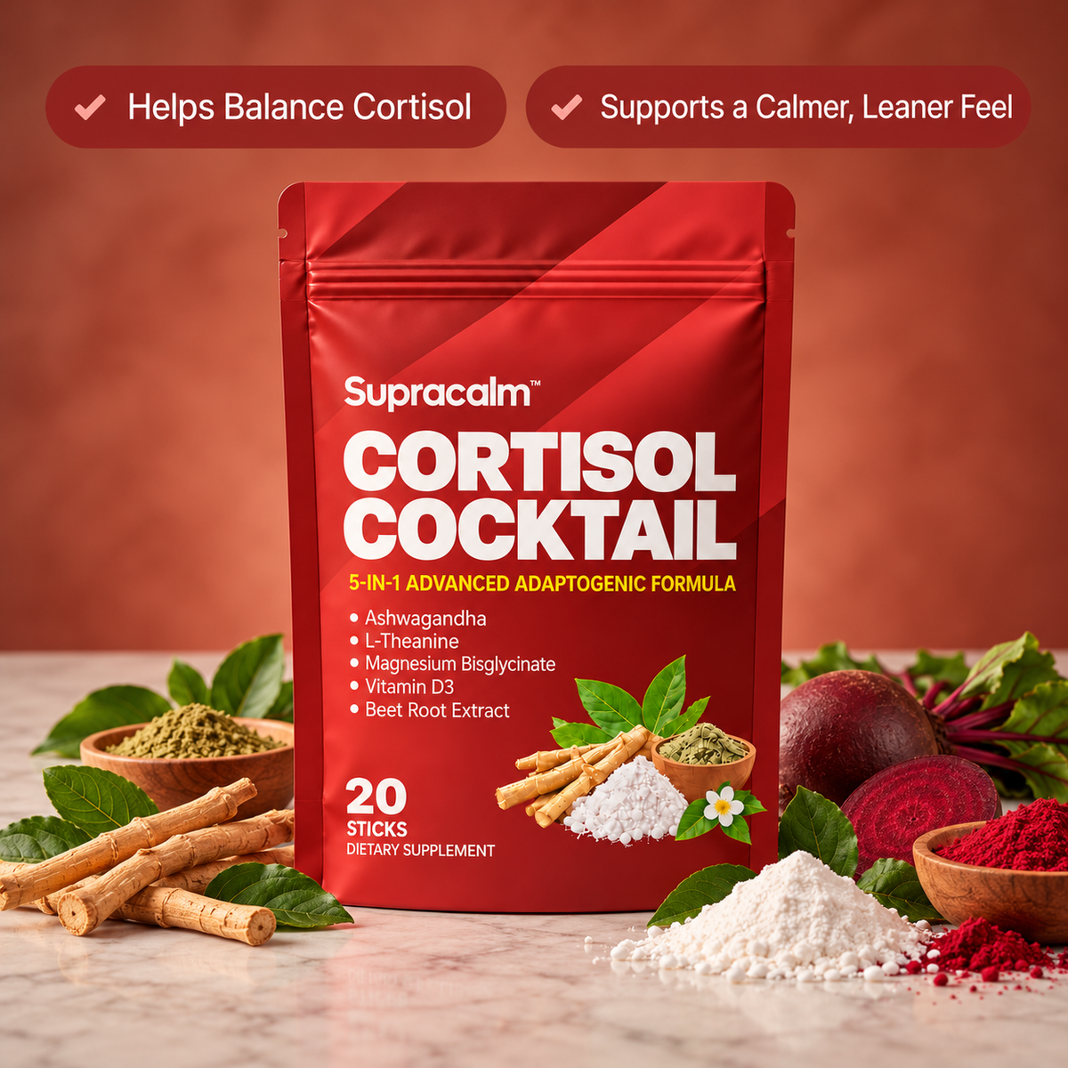 Cortisol Cocktail | Men | Beer Belly